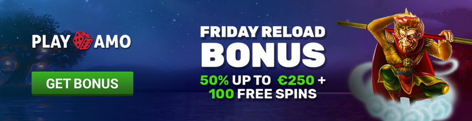 Playamo CASINO Friday bonus